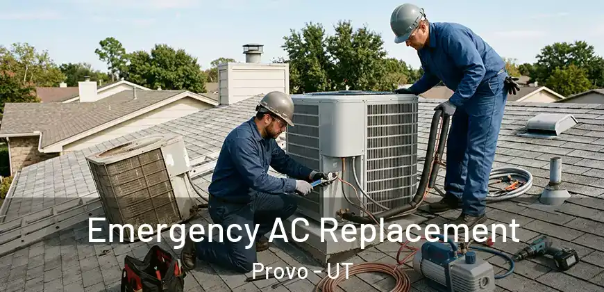 Emergency AC Replacement Provo - UT