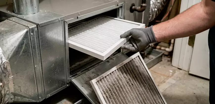 Window and Split Unit Filter Cleaning in Provo