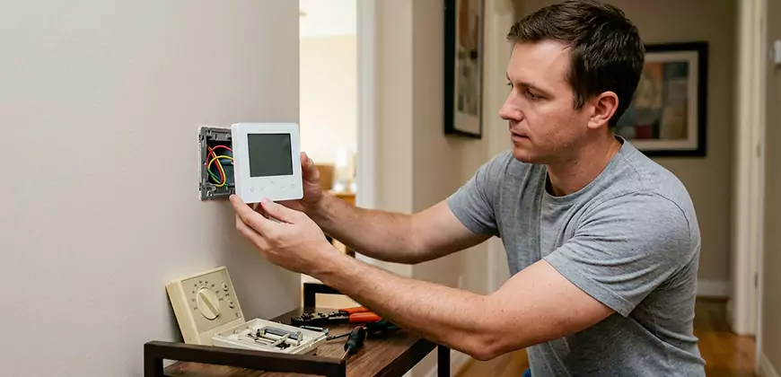 Heat Pump Thermostat Configuration in Provo